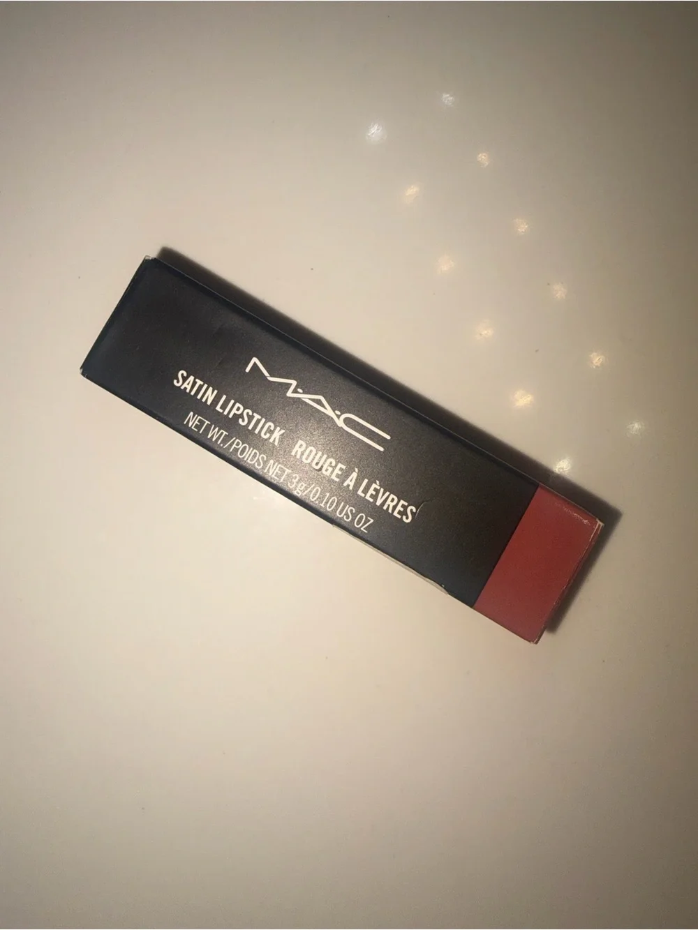 Brand New MAC Cosmetics Satin Lipstick in shade Brave